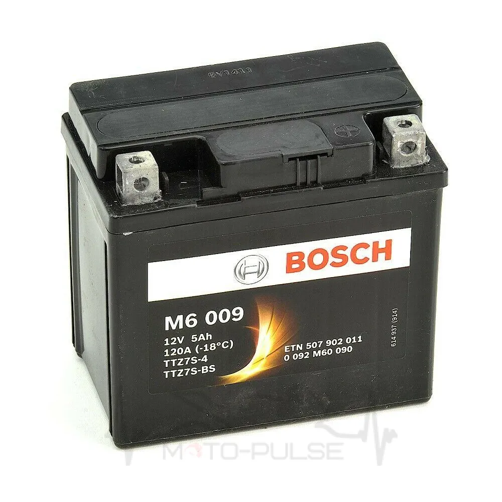 АКБ 5А BOSCH 0092M60090 114*71*107